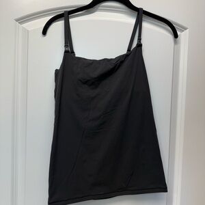 SKIMS maternity fits everybody nursing Black Camisole Top